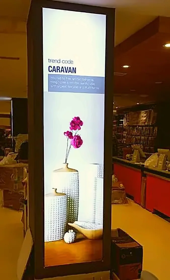 Clip-on light frame branding by Crewnited