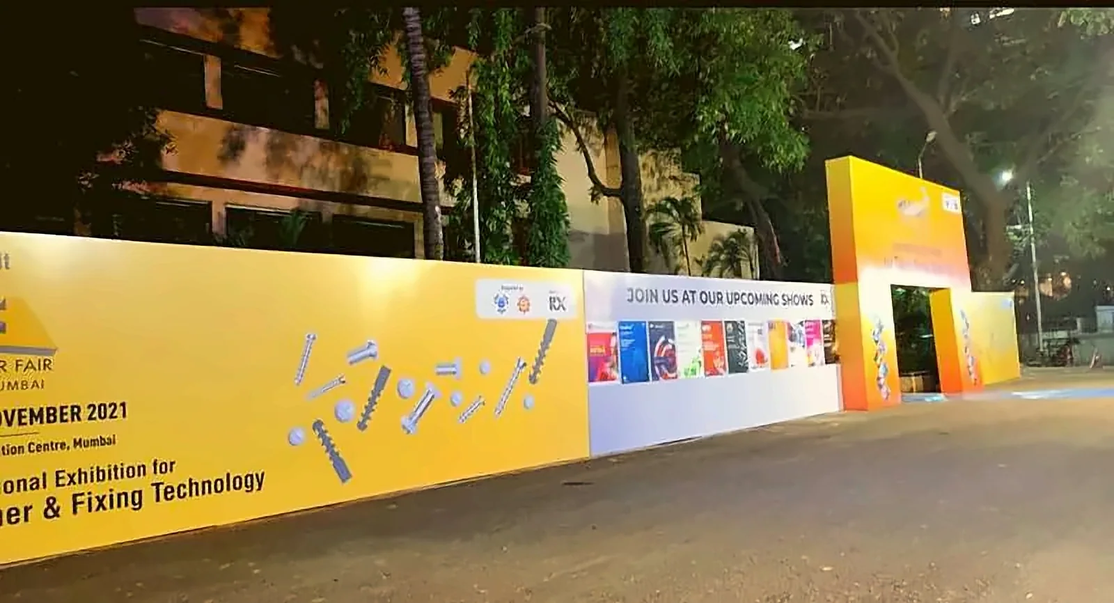 Exhibition stall and event branding by Crewnited