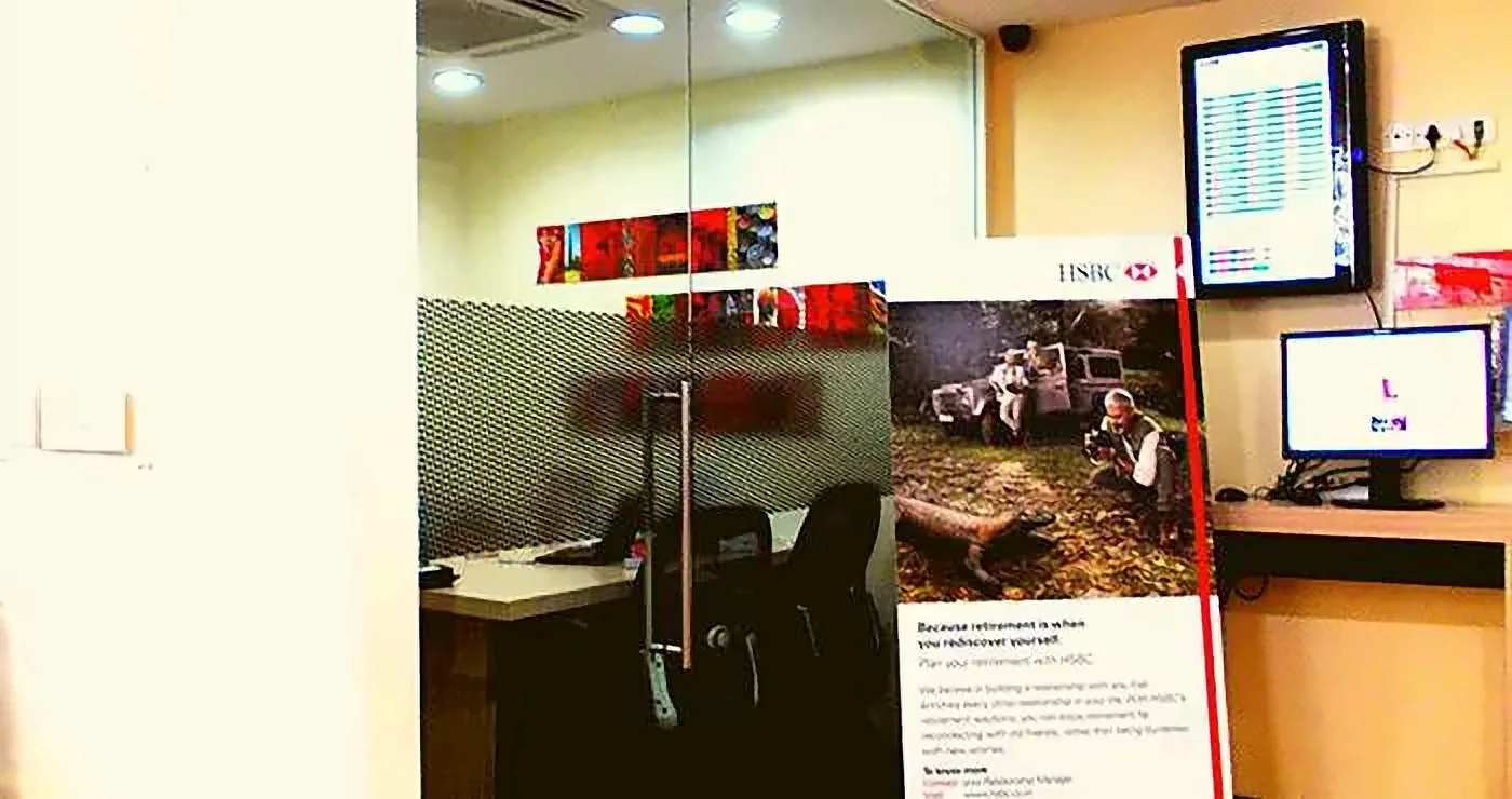 Frosted glass and office glass branding by Crewnited