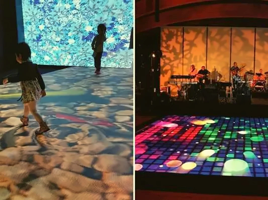 LED display and wall branding by Crewnited