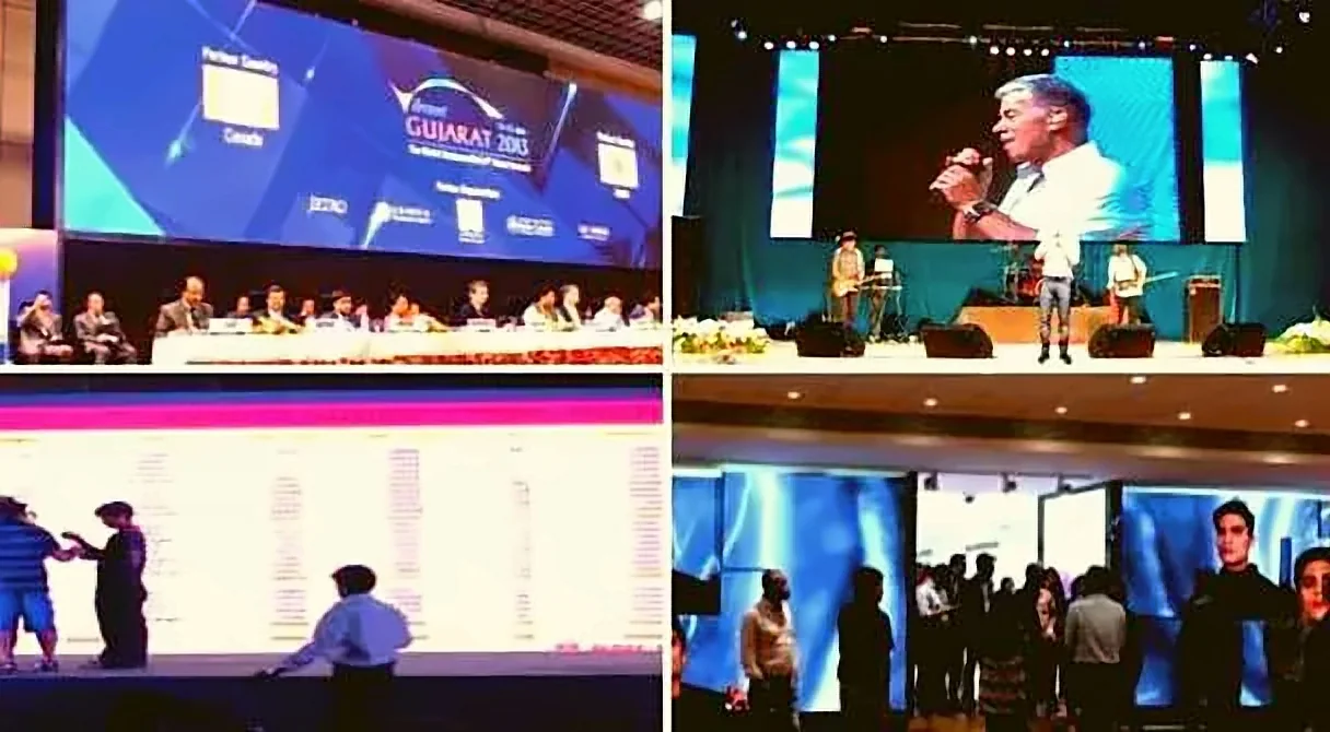 LED display and wall branding by Crewnited