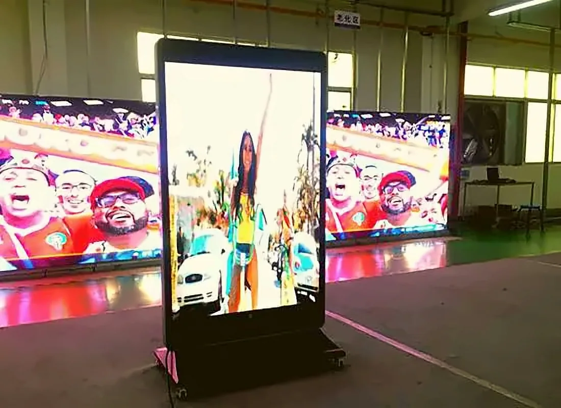 LED display and wall branding by Crewnited