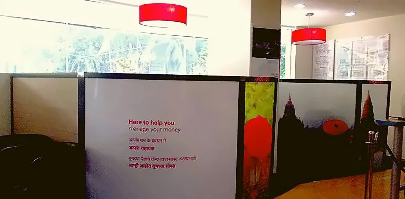 Office wall graphics and branding by Crewnited