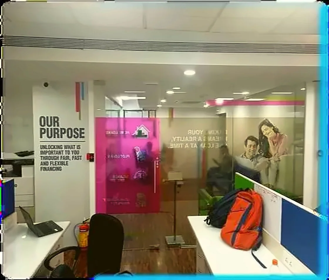 Office wall graphics and branding by Crewnited