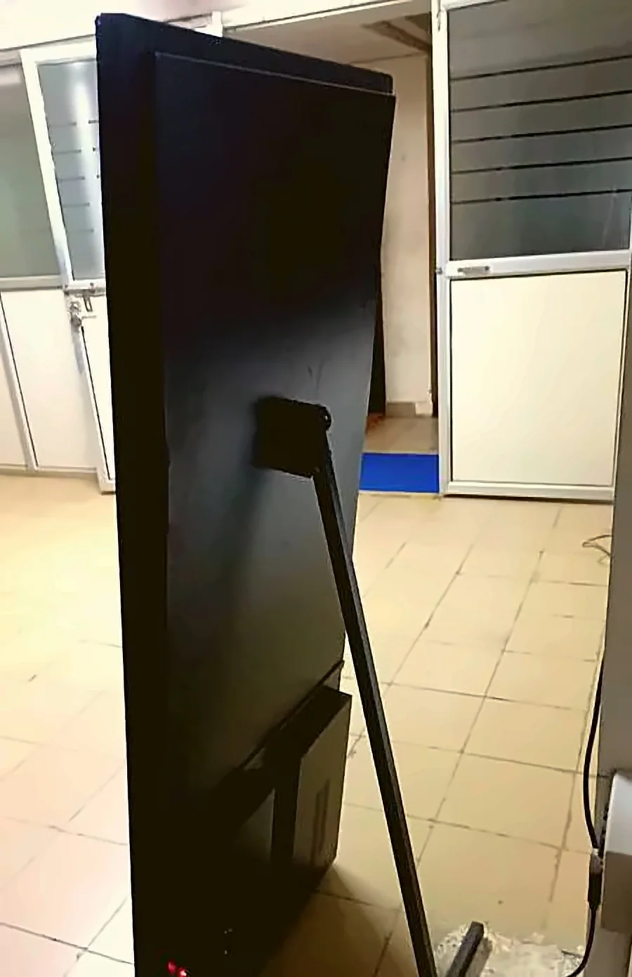 Ad display screens installed by Crewnited